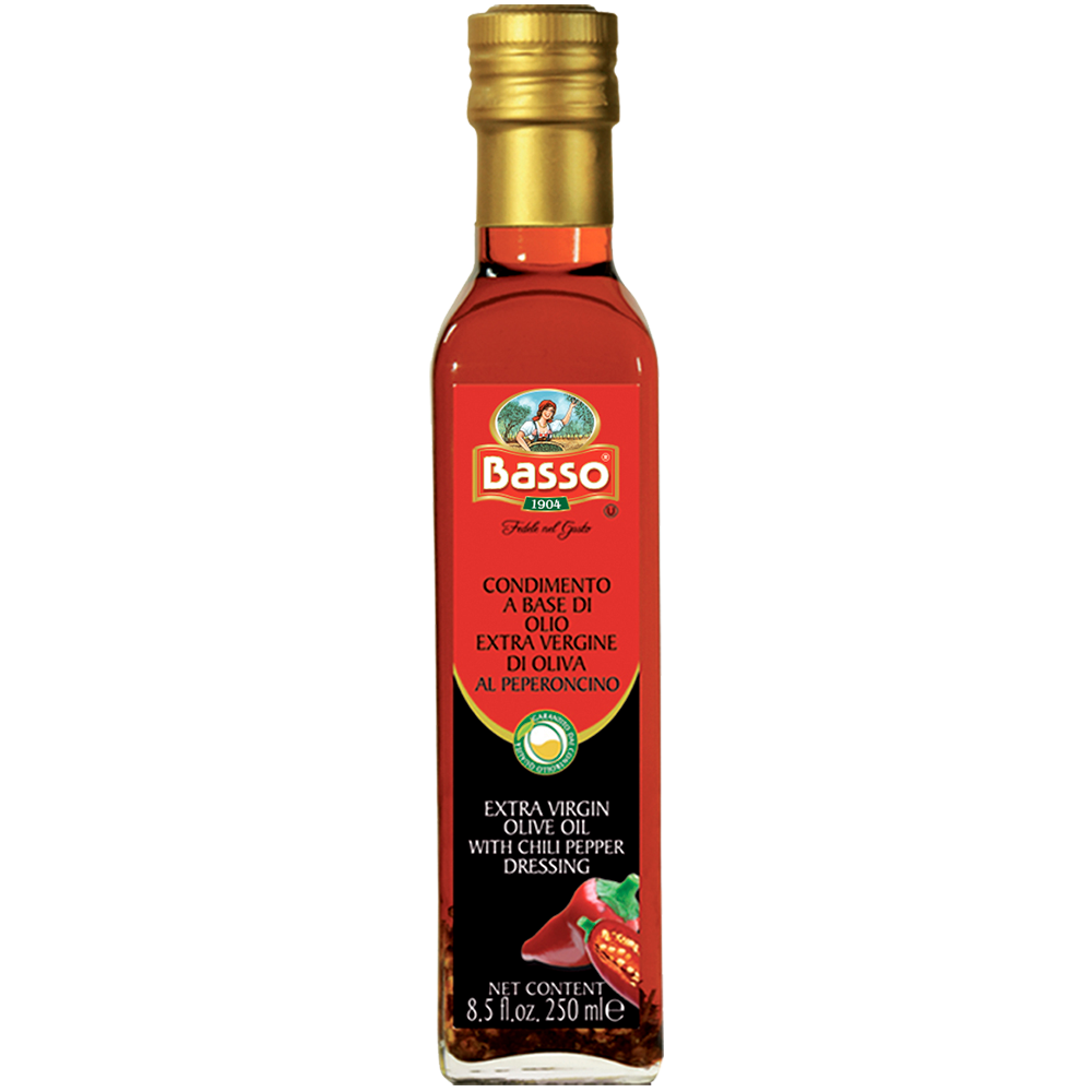 Basso Aceite Extra Virgen Ají Picante 250ml